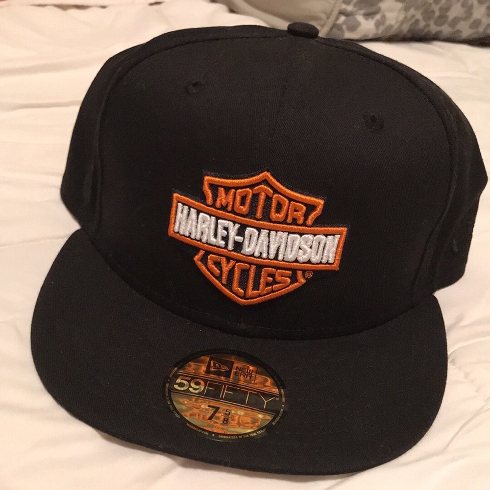 BRAND NEW- Harley Davidson New Era Fitted Cap